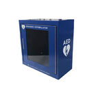 Alarmlı / Alarmsız Özelleştirilmiş Metal Malzeme AED Defibrilatör Kabinleri