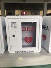 Kavisli Köşe AED Defibrilatör Duvara Monte Kutusu İç İçin Yüksek Güvenlik