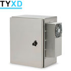 Wall Mounted Electrical Enclosure Cabinet / Telephone Distribution Box With Cooling Fan