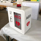 Kavisli Köşe ile Dayanıklı Çelik AED Defibrilatör Kabinleri İç Mekan Kullanımı