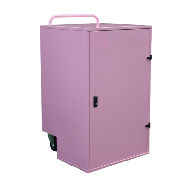 Horse Competition Metal Horse Saddle Trunk Box Steel Saddle Tack Locker Cabinet With Wheels