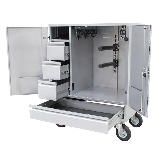 Steel Horse Saddle Box Large Metal Horse Saddle Trunk Saddle Locker Tack Cabinet