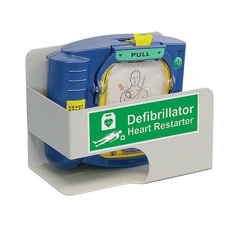 Soğuk Haddelenmiş Çelik AED Duvar Aparatı, Güvenlik İlkyardım AED Defibrilatör Duvar Aparatı