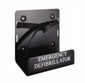 90 Derece Metal AED Duvara Montaj Braketi Siyah / Yeşil Özelleştirme Mevcut