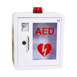 Strobe Işık CE Onayı ile Yuvarlak Köşe AED Defibrilatör Kabinleri